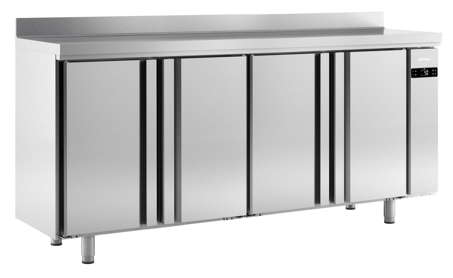 BMGN 2450 GRBT Austune Infrico remote 4 Doors bench freezer 7