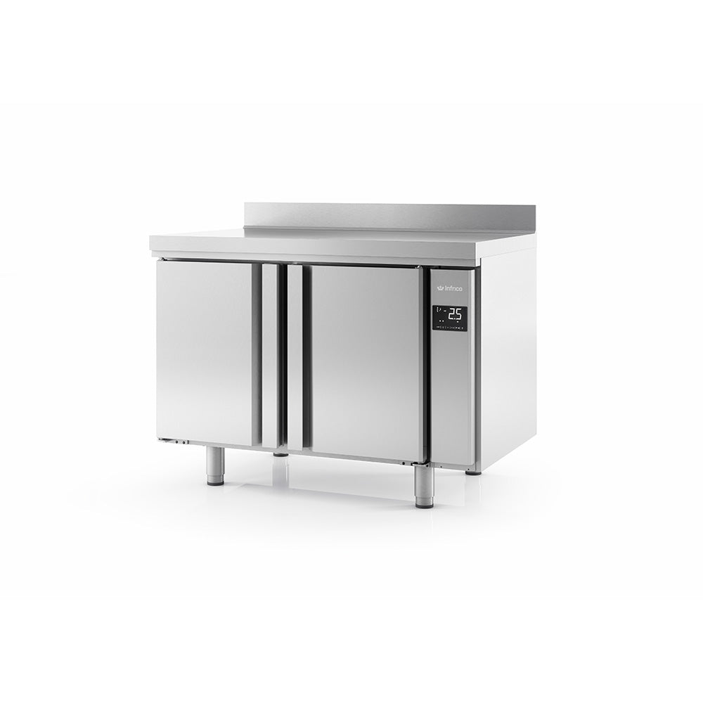 BMPP1500GRBT Austune Infrico remote 2 s/s doors bench freezer