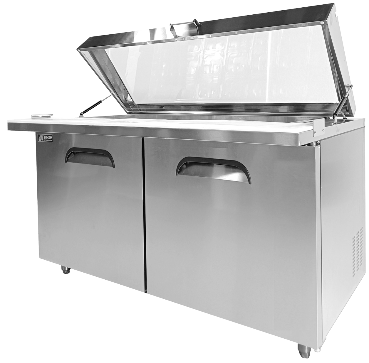 FMU-60GL Megatop Sandwich Prep Table Glass Lid Type 60