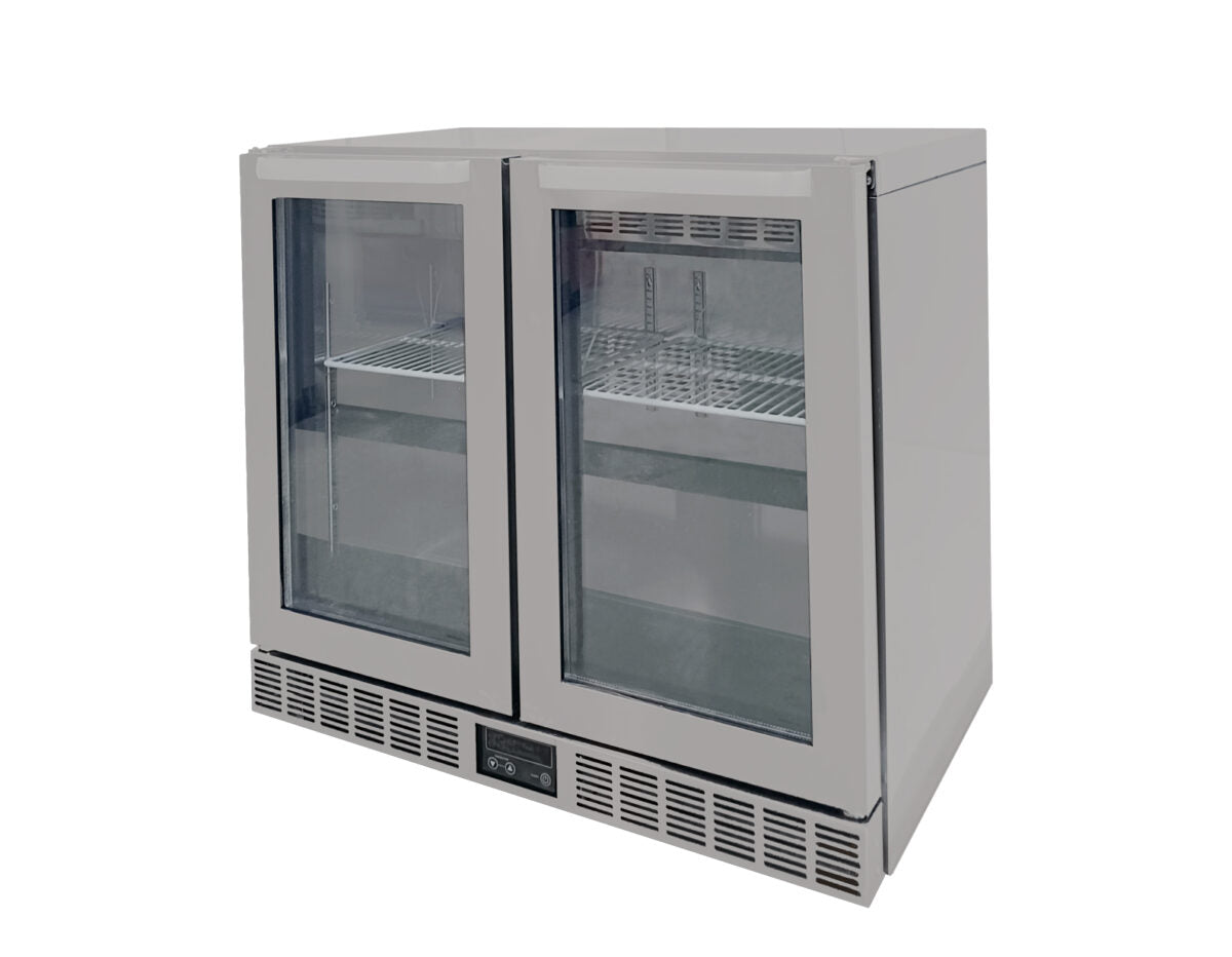 FSB-900R Fresh 2 doors back bar s/s 900