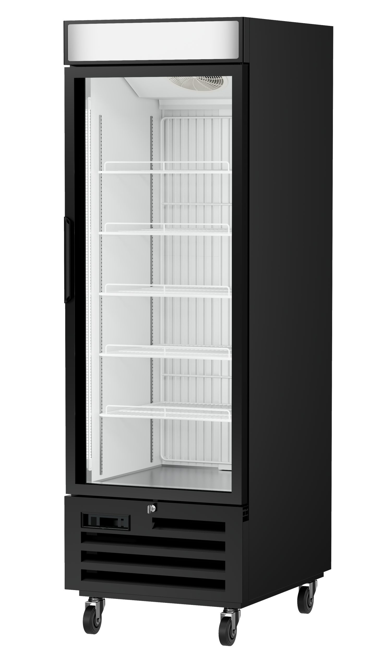 KBGDM-27R Inverter Compressor Swing Glass Door Fridge 27R