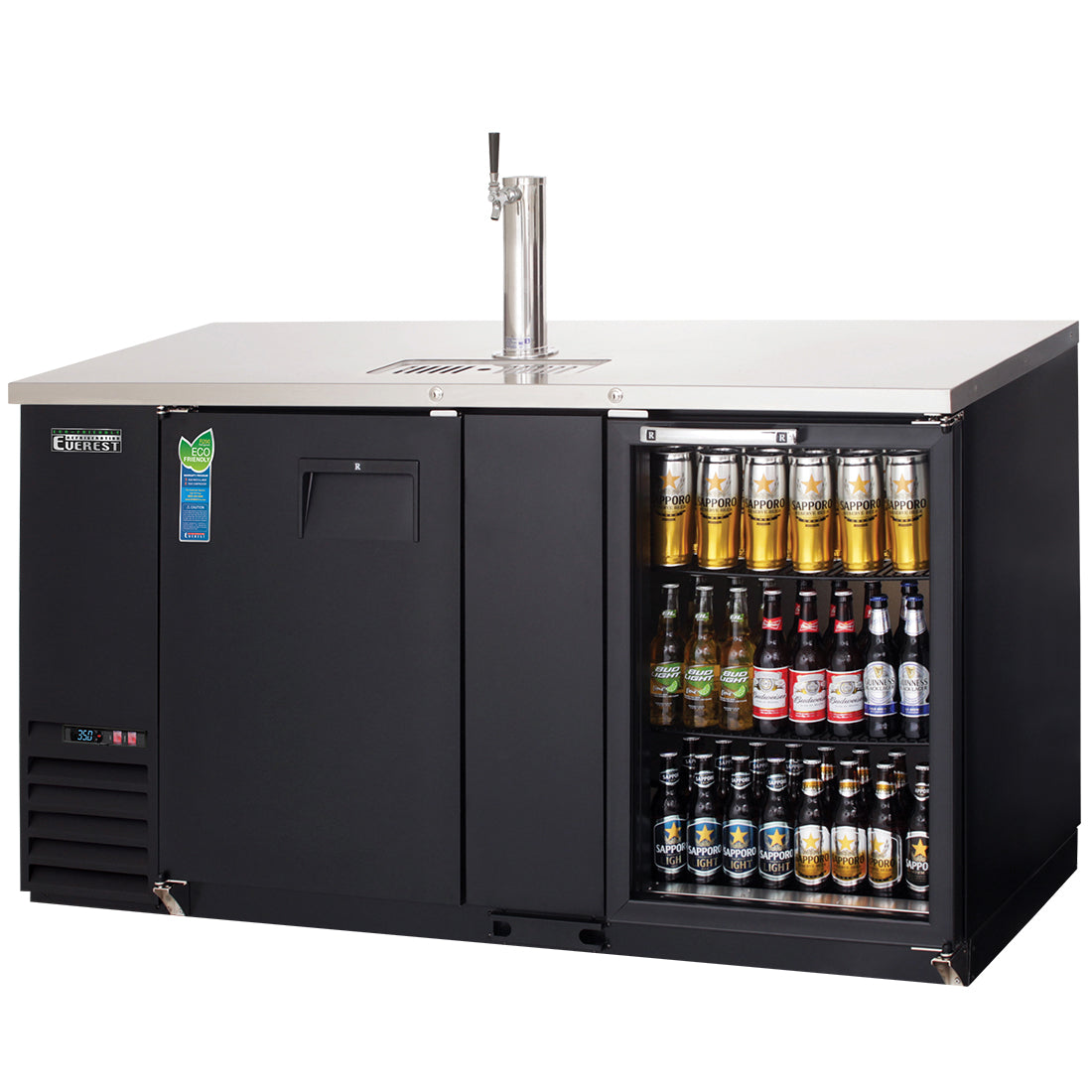E172BDBBG(620) Austune E Series Beer And Bar Combi E172BDBBG(620)