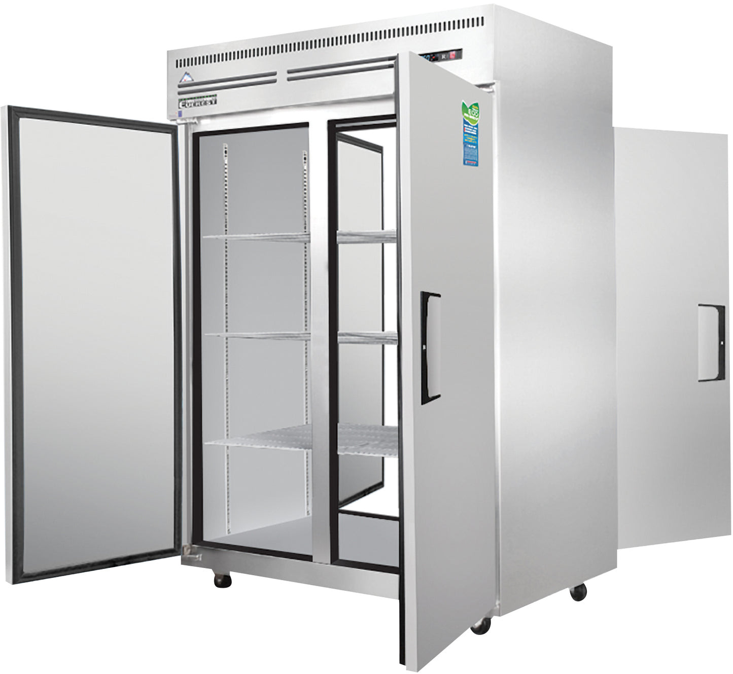 EPT-2S2S Austune E Series 2 Door Passthrough Upright Chiller