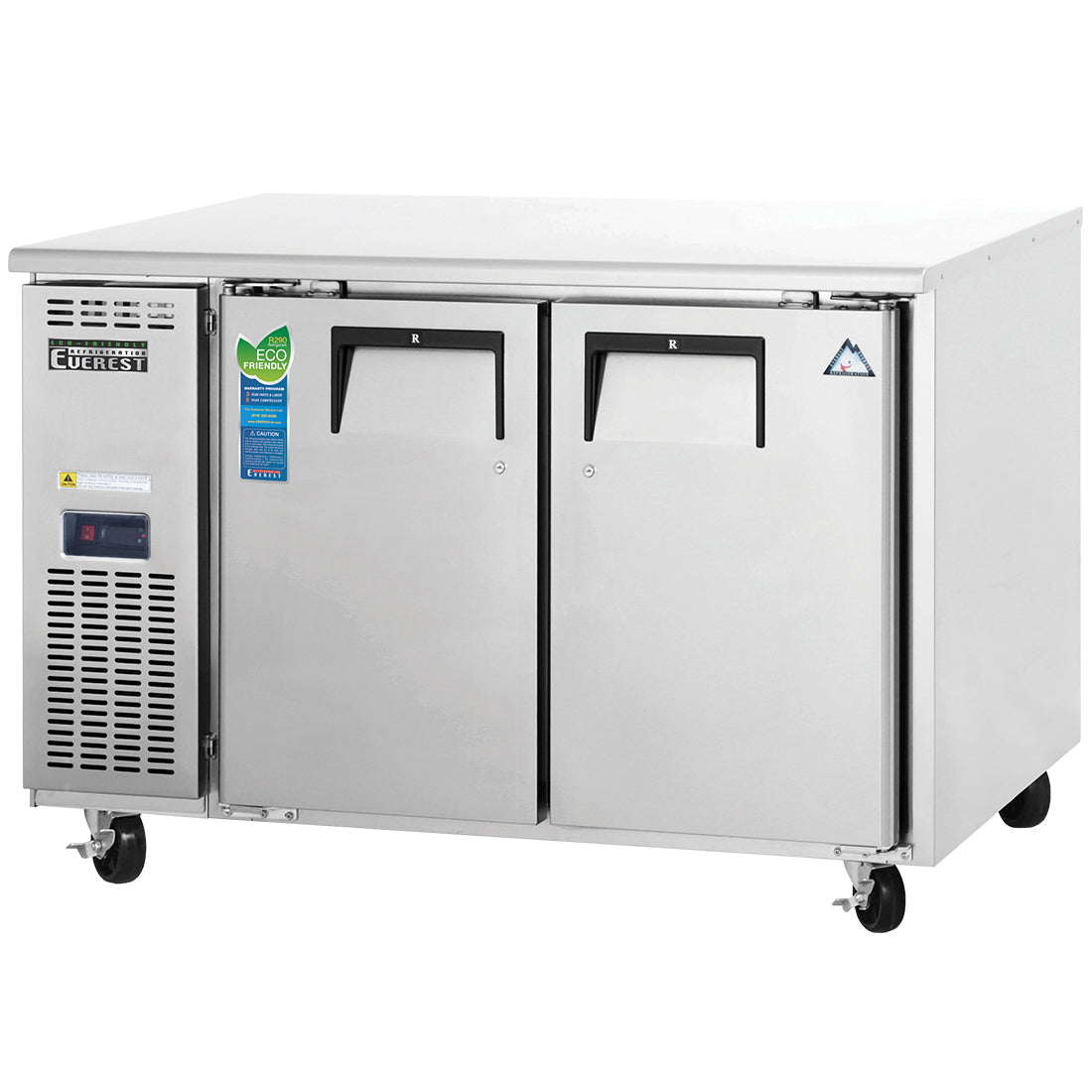 EUR120-2 Austune E Series 2 Door Undercounter Chiller 1200