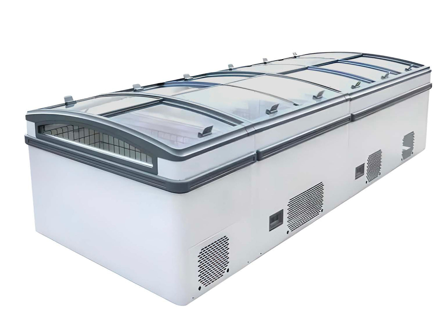 Plug In Island Freezer For Gas Station & Mini Store