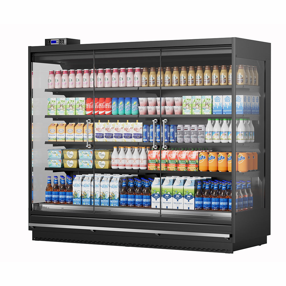 GAEAECO 187M Mutli-deck Glass Door Cooler Remote 1875 M