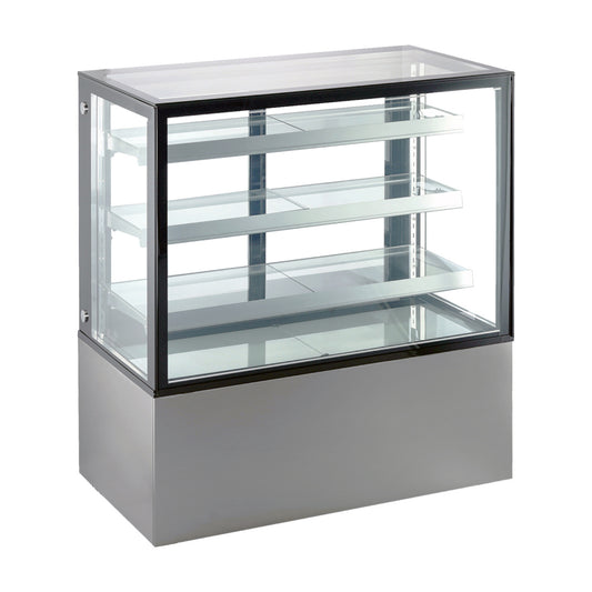 VERA 210TS SC VERA Cake Showcase 3 Up Glass Shelf 2100