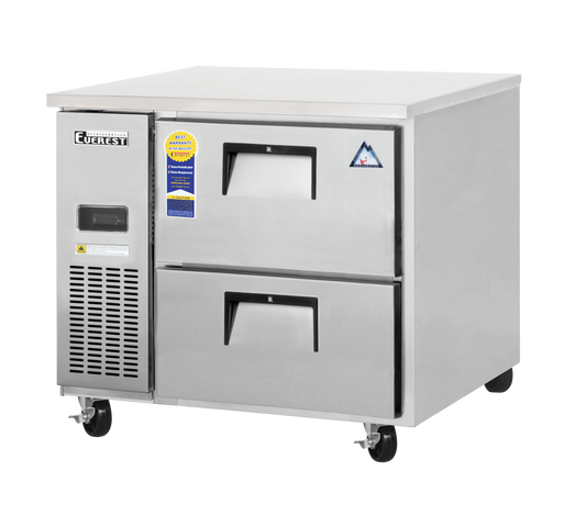 EUR90-2D Austune Everest 2 Drawers Fridge 906