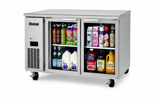 EUG120-2 Austune E Series 2 Glass Door Chiller 1200