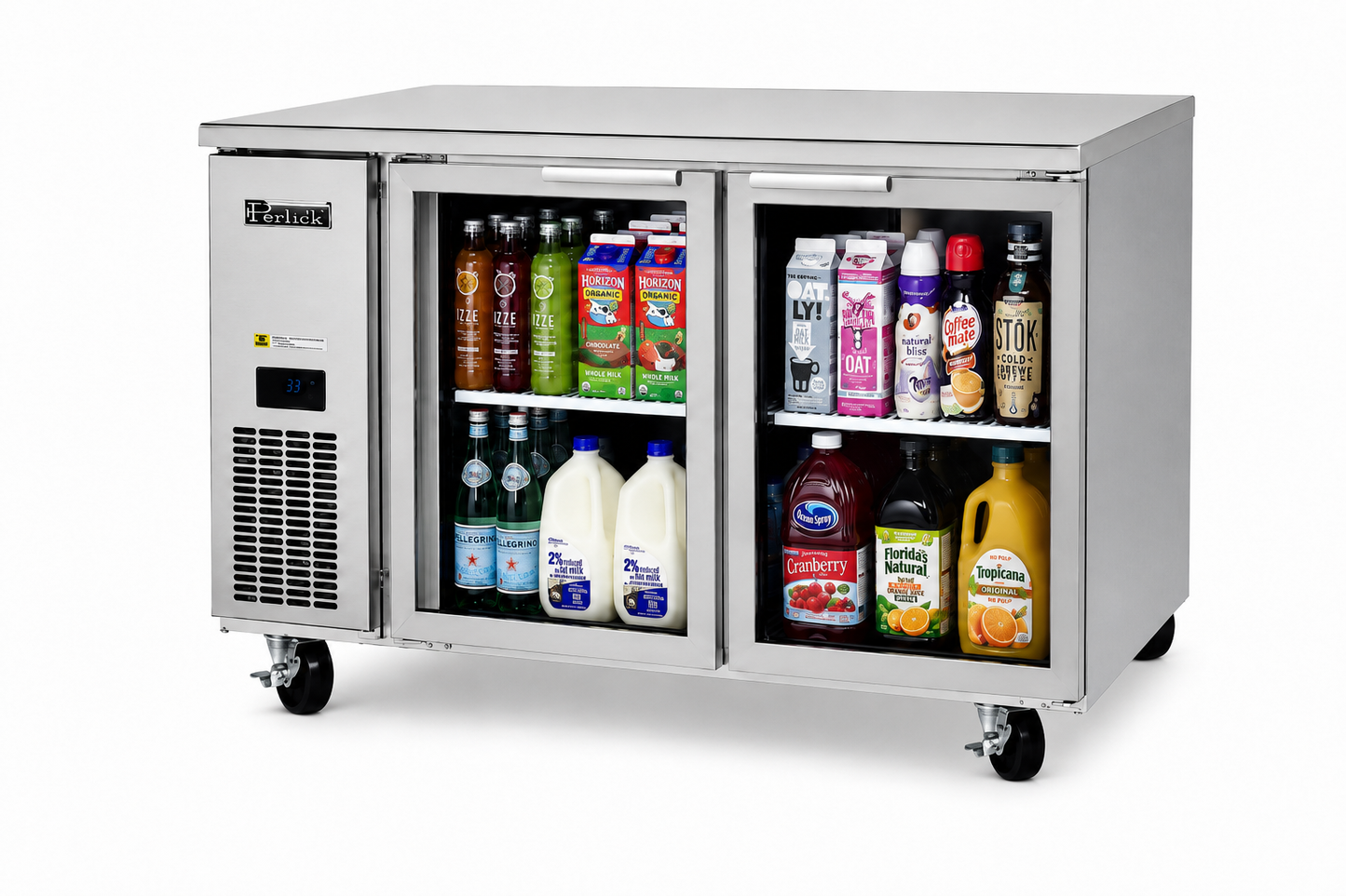 EUG150-2 Austune E Series 2 Glass Door Chiller 1500
