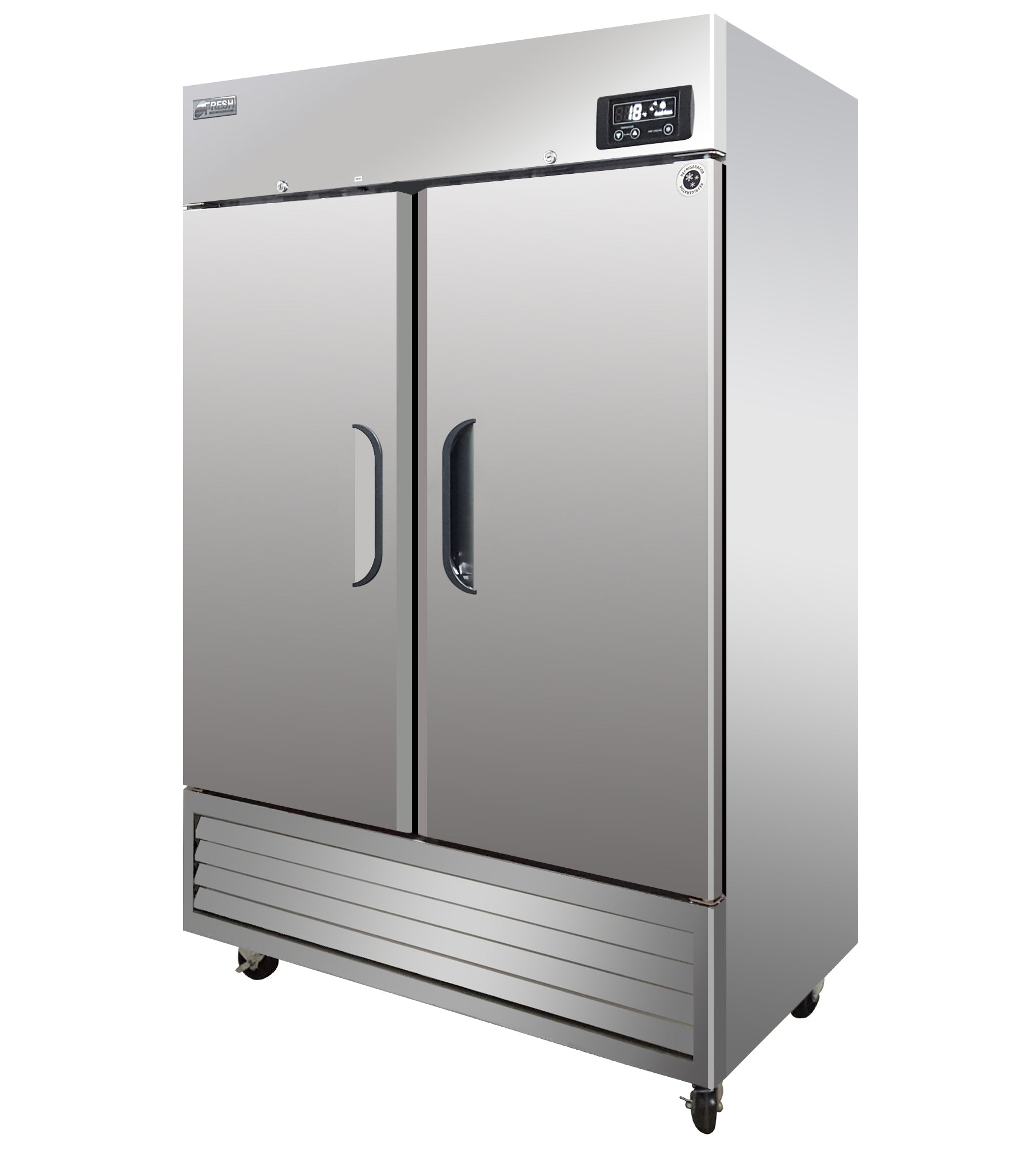 Up Ridge Fridge FRB-49RS Fresh 2 Door Upright Fridge – Austune
