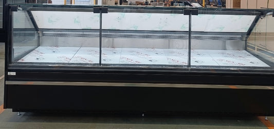 PHEA 375RPB Serve Over Deli Square Glass Storage Under 3810