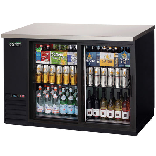 E124BBGSL Austune E Series Sliding Door Back Bar Cooler 124