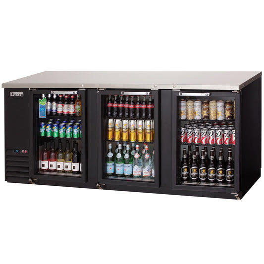E226BBG Austune E Series Glass Door Back Bar Cooler 226