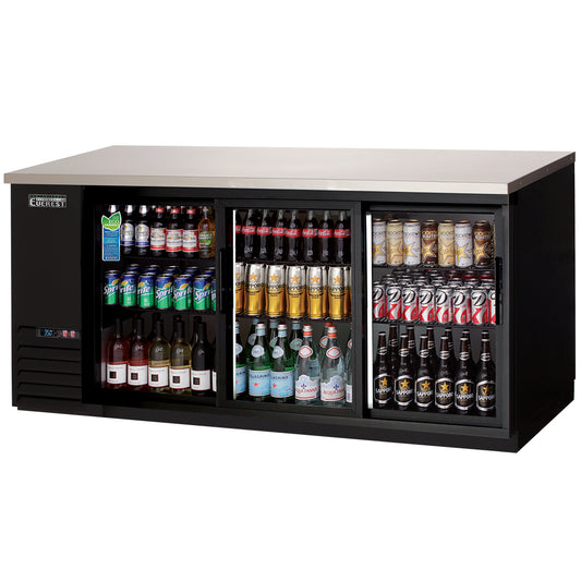 E226BBGSL Austune E Series Sliding Door Back Bar Cooler 226