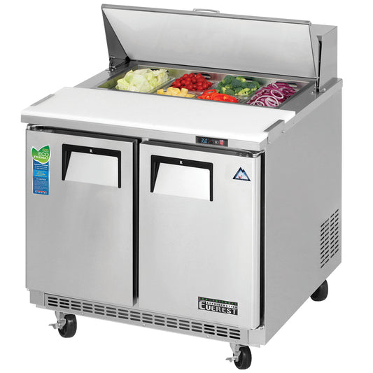 EHR90-1(800) Austune Everest Back Mount Prep Table Narrow 90