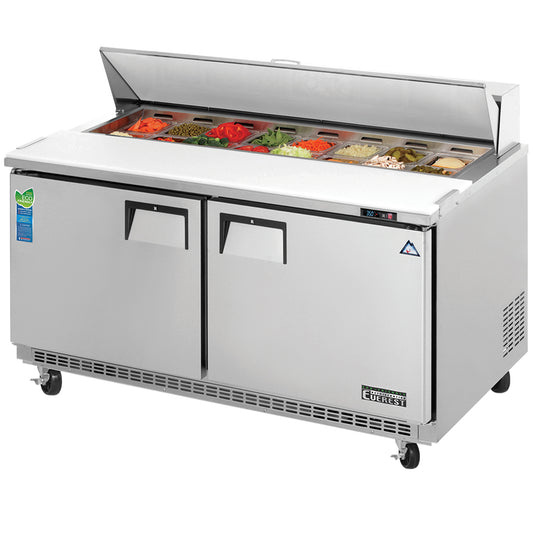 EHR150-2(800) Austune Everest Back Mount Prep Table Narrow 150