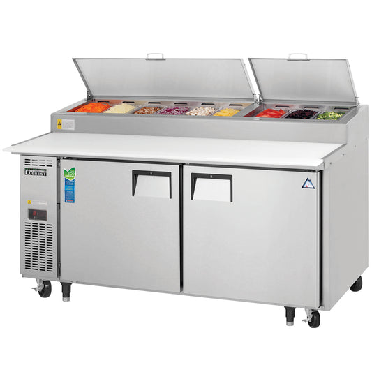 EPT150-2(800) Austune E Series 2 Door Pizza Table 1500