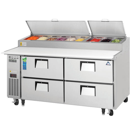 EPT180-(800)D4 Austune E Series 4 Drawer Pizza Table 1800