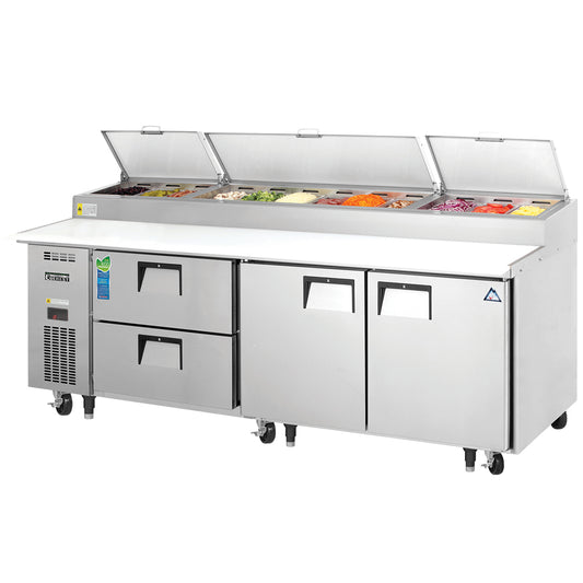 EPT240-(800)D2 Austune E Series 2 Drawer Pizza Table 2400