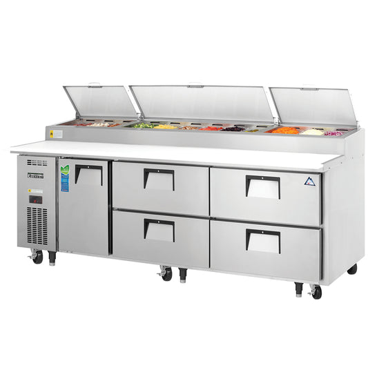 EPT240-(800)D4 Austune E Series 4 Drawer Pizza Table 2400