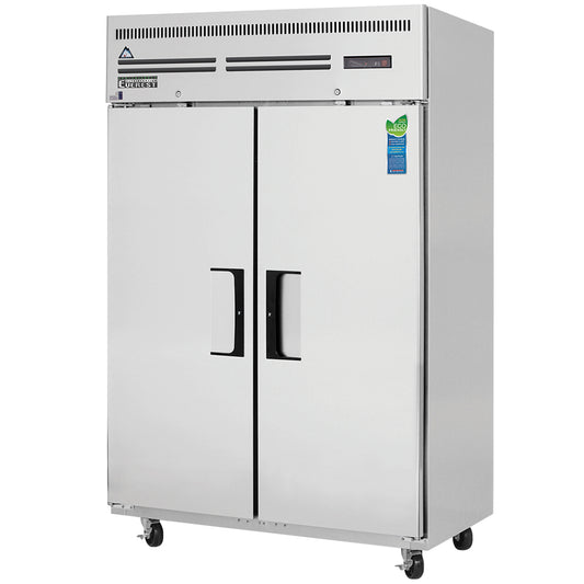 EF126-2 Austune E Series 2 Door Top Mount Freezer