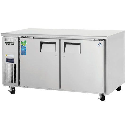 EUF150-2 Austune E Series 2 Door Undercounter Freezer 1500